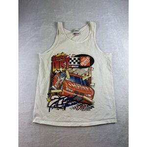 Vintage‎ 1999 NASCAR Tony Stewart Tank Top Medium Joe Gibbs Racing Streetwear